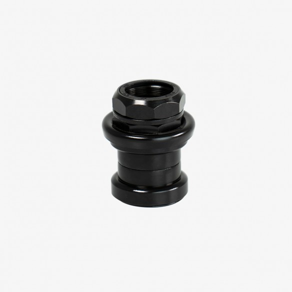 Dirección roscada de bicicleta Eltin 1-1/8 Acero negro