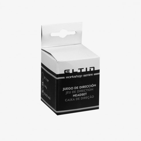 Dirección bicicleta MTB A-Head Eltin - EC 1-1/8 Aluminio negra