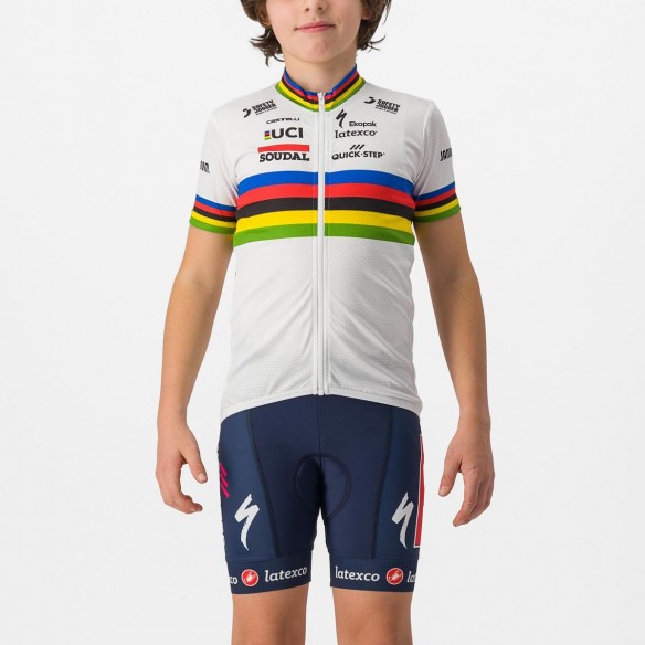 Maillot Kid Campeón Mundo Soudal QuickStep 2023