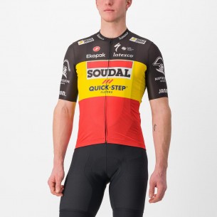 Maillot Competizione 2 Campeón Bélgica Soudal QuickStep 2023