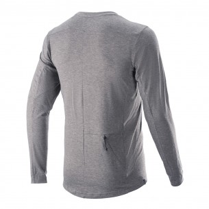 Camiseta Merino m/l Ant Melange/Bln 2