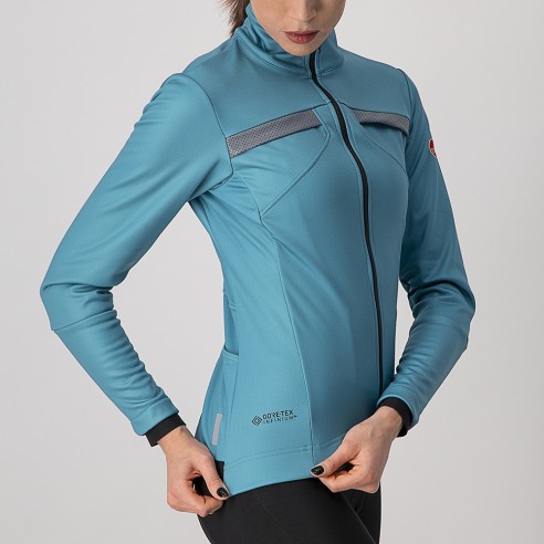 Chaqueta Dinamica W Az Teal/Pt Reflex