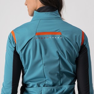 Chaqueta Alpha Ros W Az Teal/Rj Fiery/Az 2