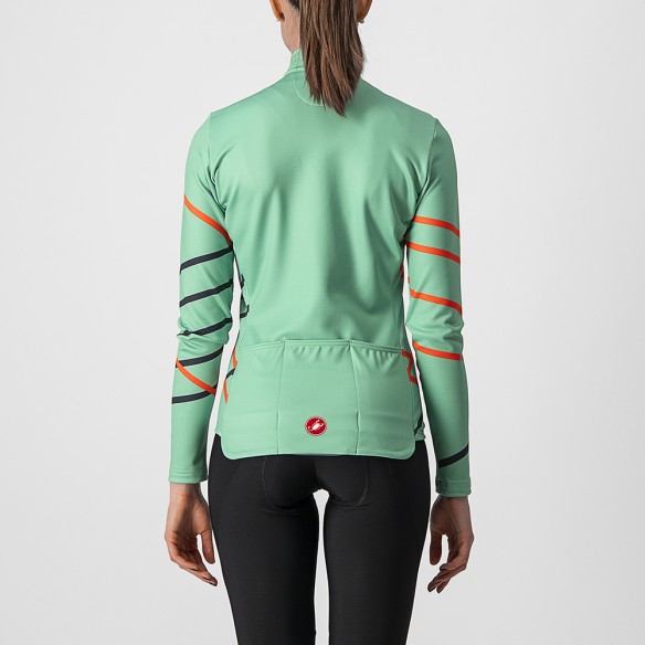 Maillot Diagonal FZ W Vrd Jade/Rs brill/