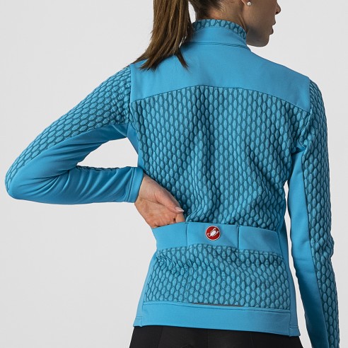 Maillot Sfida 2 W FZ Az Teal/Az Cielo