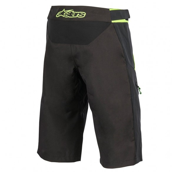 Shorts Outrider Wr Neg/Vrd sin gamuza