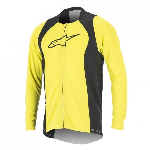 Maillot Drop 2 m/l zip Am/Neg