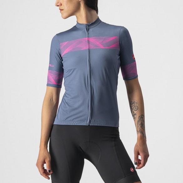 Maillot Fenice W Az acero cl/Rs fl