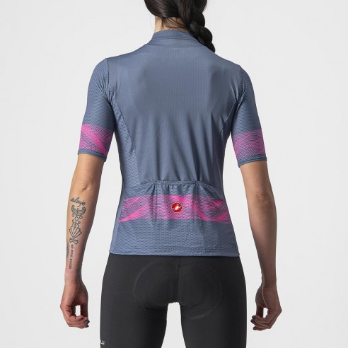 Maillot Fenice W Az acero cl/Rs fl