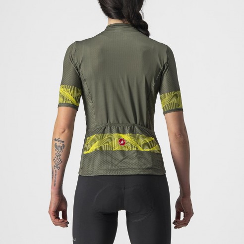 Maillot Fenice W Vrd Milit/Sulphur