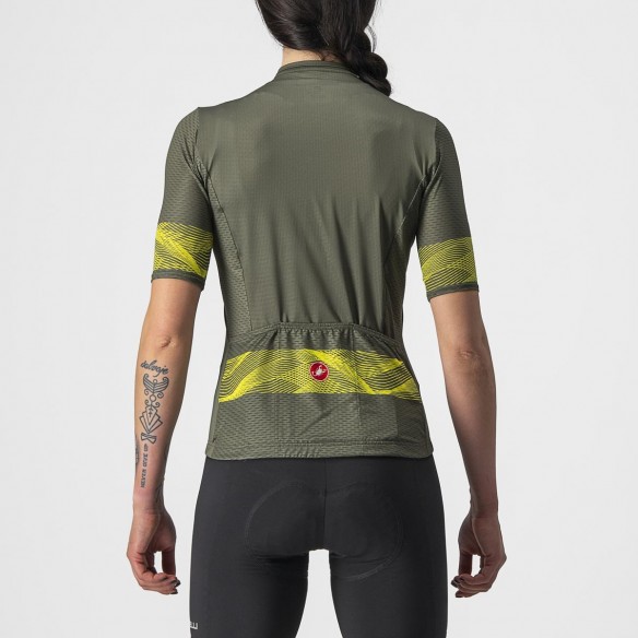 Maillot Fenice W Vrd Milit/Sulphur