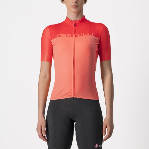 Maillot Velocissima W Coral Flash/Rs brill