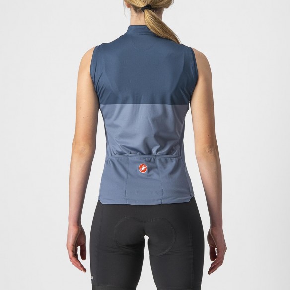 Maillot Velocissima s/m W Az acero cl/Az Moonlight