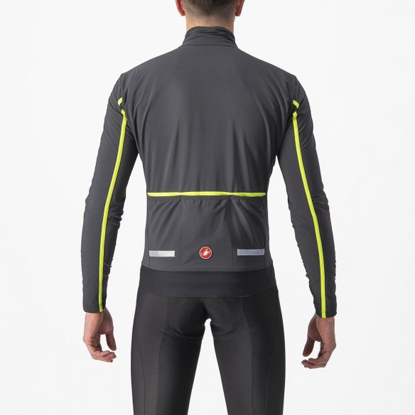 Chaqueta Flight Air Gr osc/Lima Elec