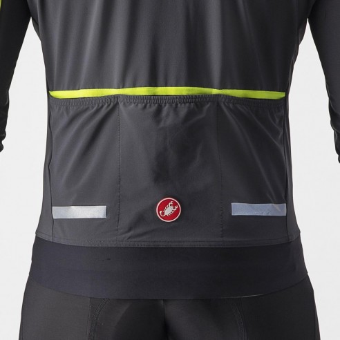 Chaqueta Flight Air Gr osc/Lima Elec