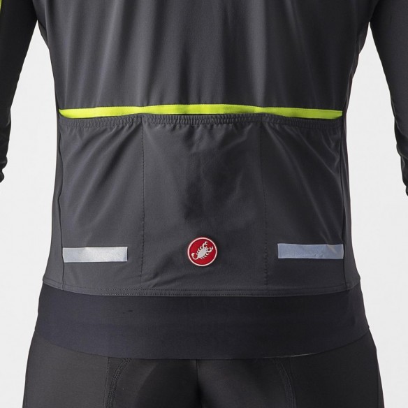 Chaqueta Flight Air Gr osc/Lima Elec