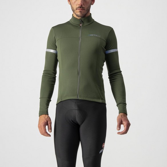 Maillot Fondo 2 FZ Vrd Milit/Pt Reflex