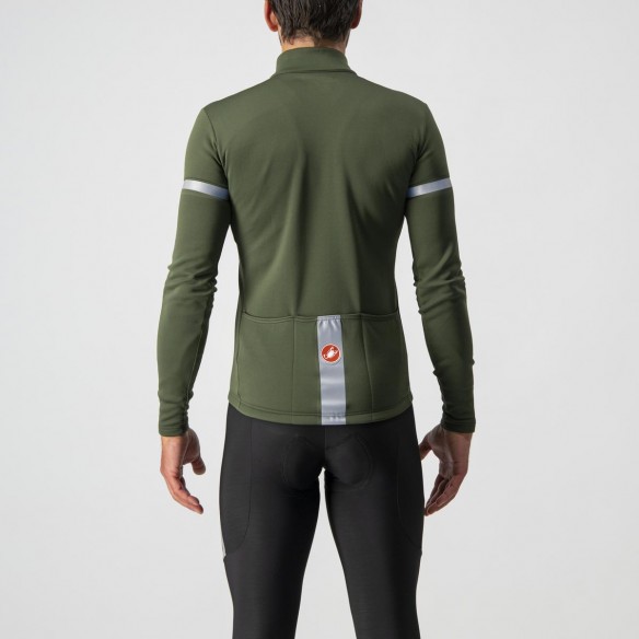 Maillot Fondo 2 FZ Vrd Milit/Pt Reflex