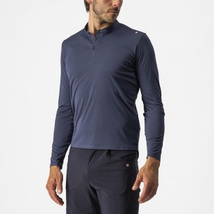 Camiseta Tech 2 Henley m/l Az Savile