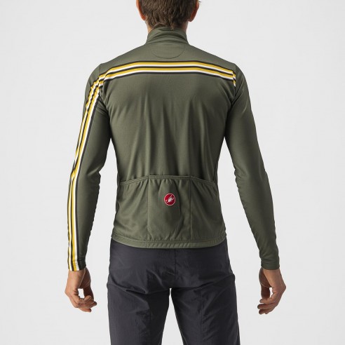 Maillot Unlimited Thermal Vrd Milit/Dorado