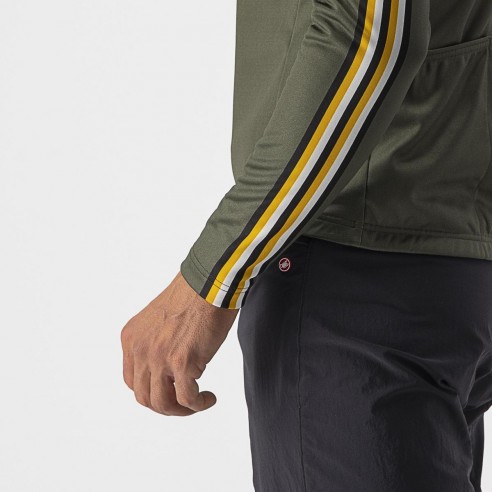 Maillot Unlimited Thermal Vrd Milit/Dorado