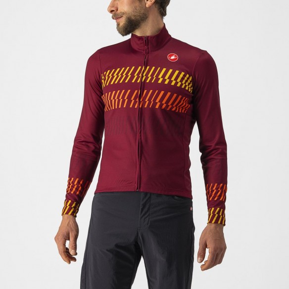 Maillot Unlimited Thermal Burdeos/Dorado/Nrj