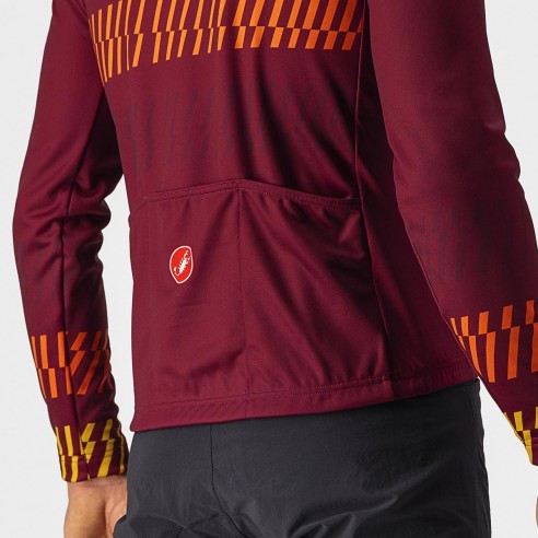 Maillot Unlimited Thermal Burdeos/Dorado/Nrj