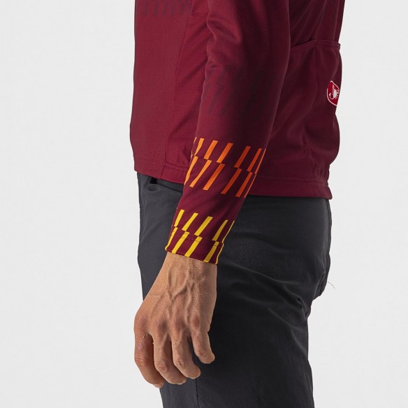 Maillot Unlimited Thermal Burdeos/Dorado/Nrj