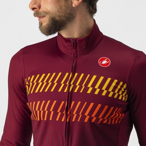 Maillot Unlimited Thermal Burdeos/Dorado/Nrj