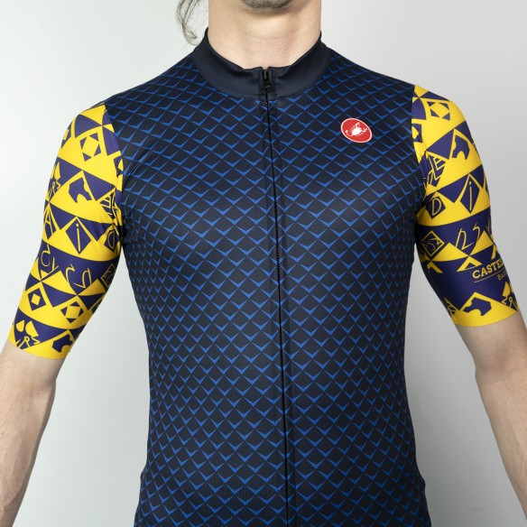 Maillot Squadra Modernisme Azul - Castelli Series Barcelona