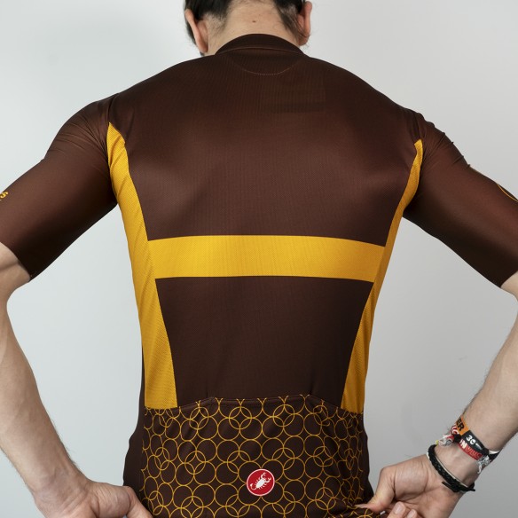 Maillot Squadra Ciutat Vella Ocre - Castelli Series Barcelona