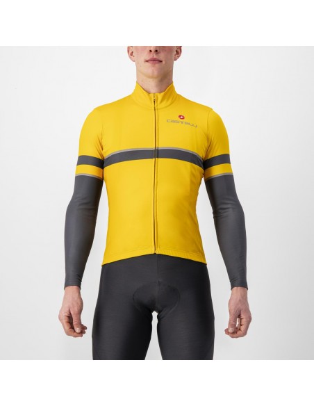 Maillot Retta m/l Dorado/Gr osc