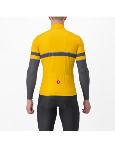 Maillot Retta m/l Dorado/Gr osc