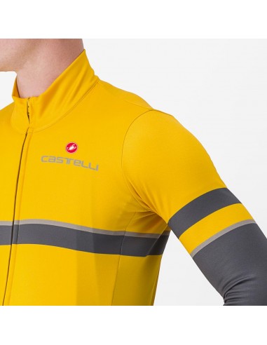 Maillot Retta m/l Dorado/Gr osc