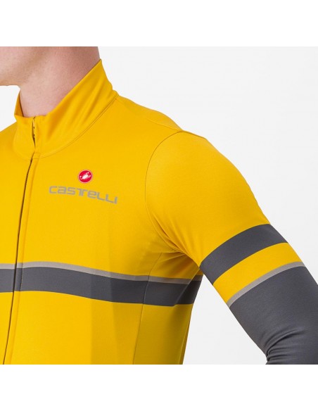 Maillot Retta m/l Dorado/Gr osc