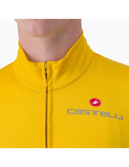 Maillot Retta m/l Dorado/Gr osc