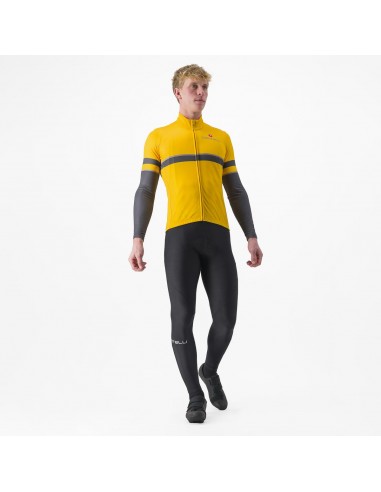 Maillot Retta m/l Dorado/Gr osc