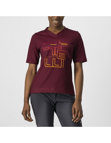Camiseta Trail Tech W Rj Barbaresco