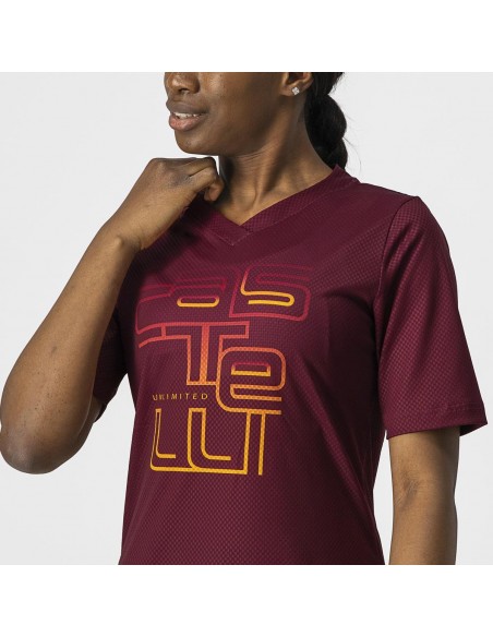 Camiseta Trail Tech W Rj Barbaresco