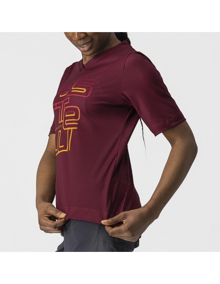 Camiseta Trail Tech W Rj Barbaresco