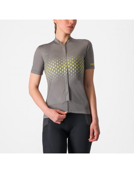 Maillot Unlimited Sentiero 3 W Gr gunmetal/Am Azufre