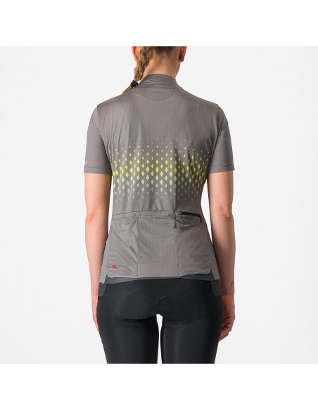 Maillot Unlimited Sentiero 3 W Gr gunmetal/Am Azufre