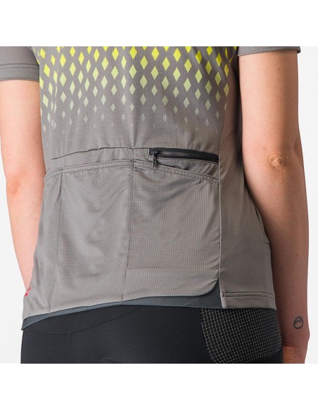 Maillot Unlimited Sentiero 3 W Gr gunmetal/Am Azufre