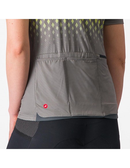 Maillot Unlimited Sentiero 3 W Gr gunmetal/Am Azufre