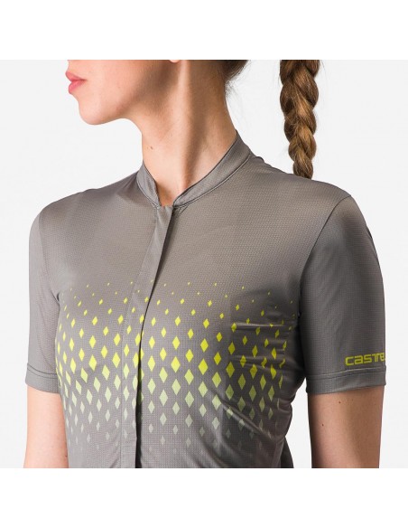 Maillot Unlimited Sentiero 3 W Gr gunmetal/Am Azufre