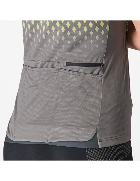 Maillot Unlimited Sentiero 3 W Gr gunmetal/Am Azufre