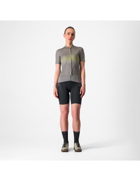 Maillot Unlimited Sentiero 3 W Gr gunmetal/Am Azufre