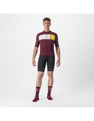 Maillot Prologo 7 Burdeos/Marfil/Fruta Pasión