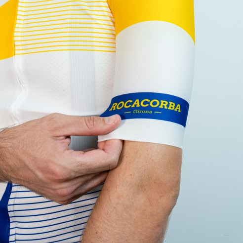 Maillot Squadra Rocacorba Blanco - Castelli Series Girona