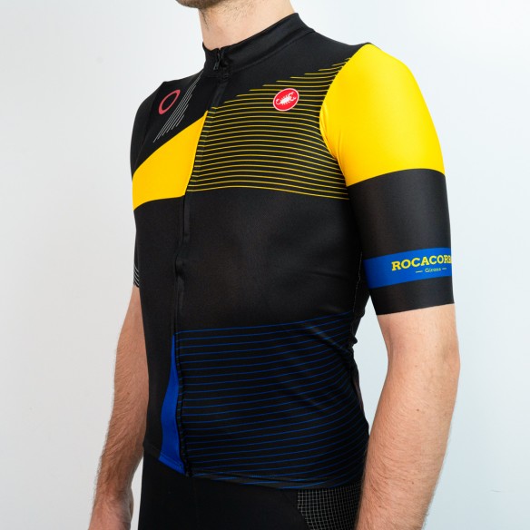 Maillot Squadra Rocacorba Negro - Castelli Series Girona